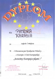 konkurs wiedzy o europie PK